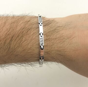 925 Ayar Gümüş Erkek Bileklik