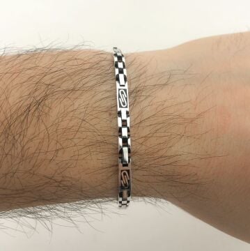 925 Ayar Gümüş Erkek Bileklik