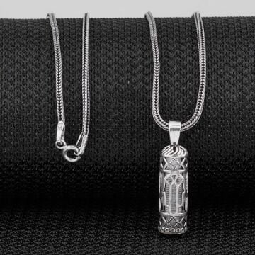 Fatma'nın Eli Cevşeni Kebir Dualı 925 Ayar Gümüş Kolye