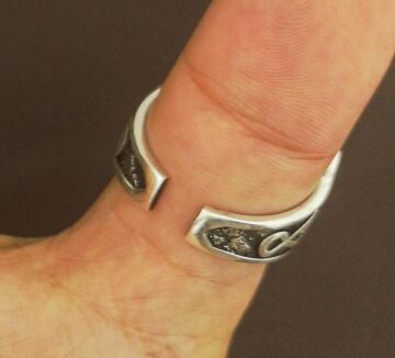 Deniz Çapa Model Okçu (Zihgir) Gümüş Yüzük