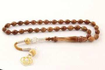 1000 Ayar Kazaz Püsküllü Arpa Kesim Kuka Tesbih