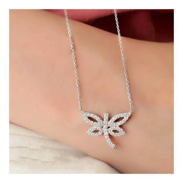 Yusufcuk Tasarımlı 925 Ayar Gümüş Bayan Kolye